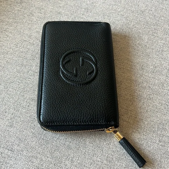 Gucci Small Leatner Soho Disco around Wallet Black - Picture 4 of 17
